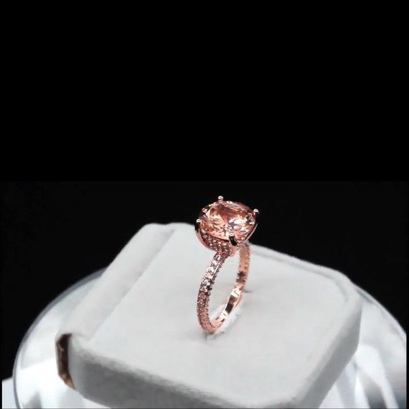 Champagne Diamond Statement Ring - Picture 12 of 15